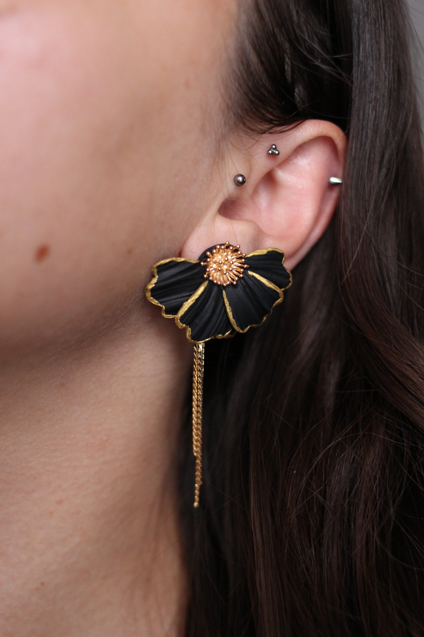 APRIL | Boucles d'oreilles en argile polymère
