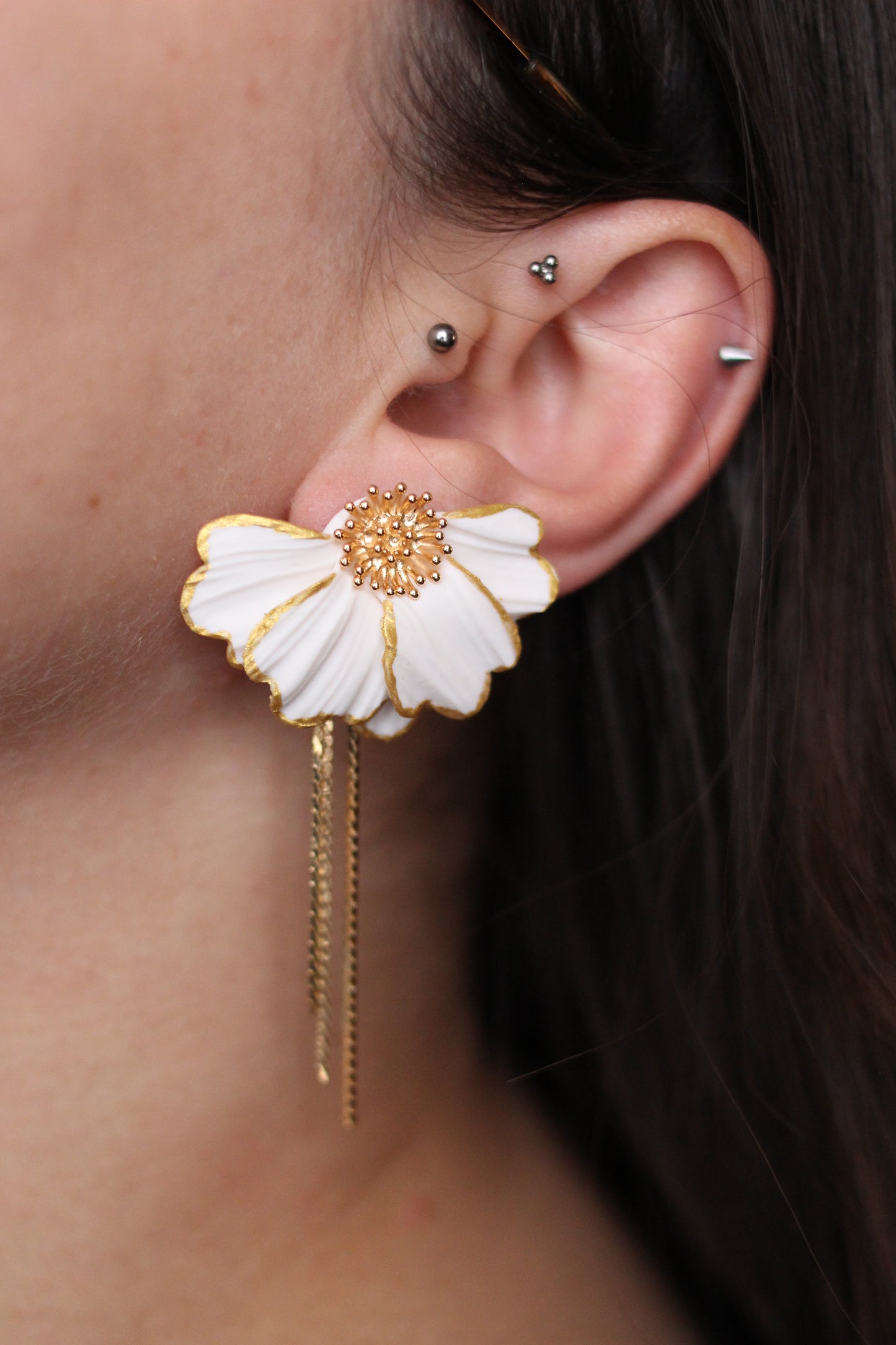 APRIL | Boucles d'oreilles en argile polymère