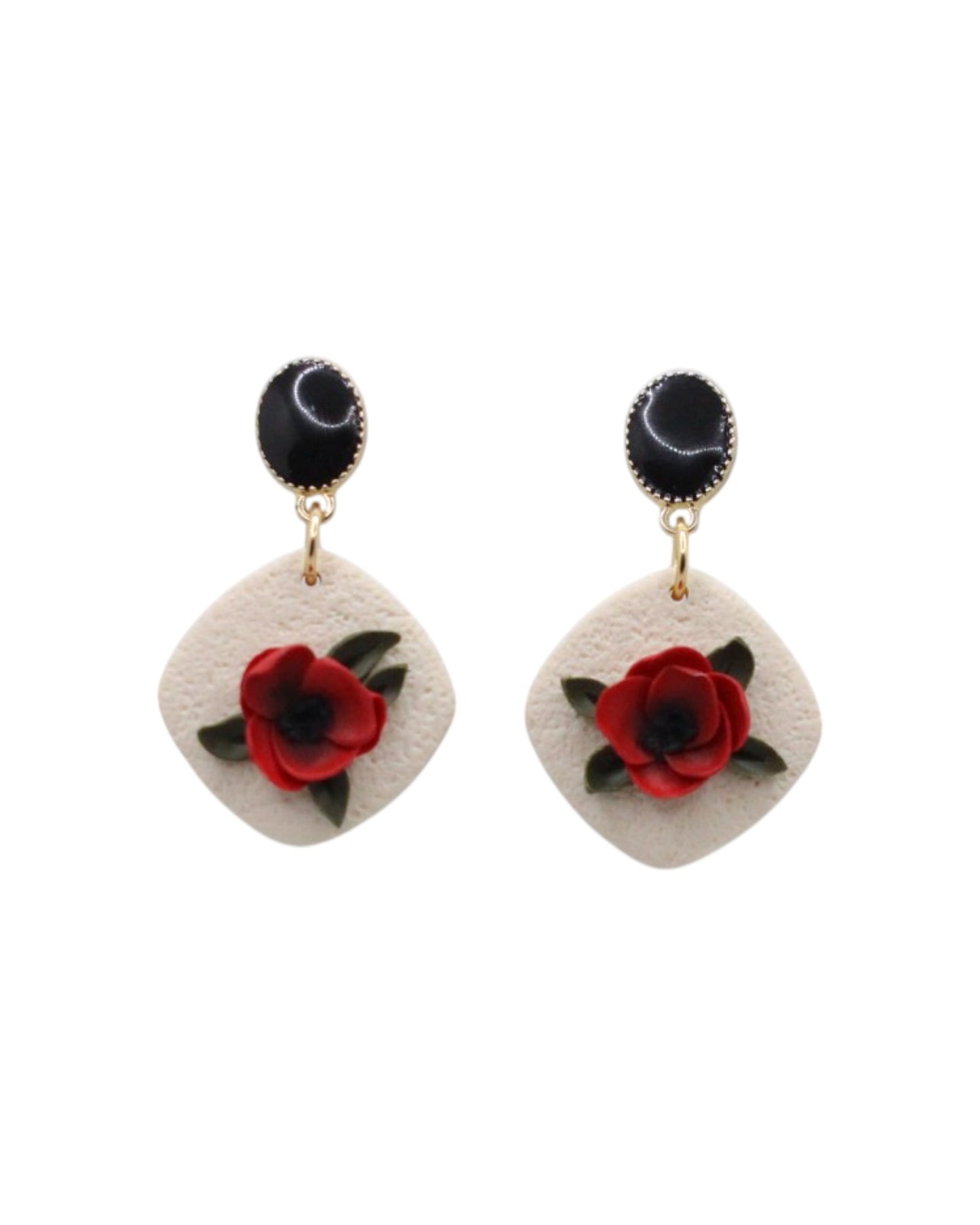 MAÏA | Boucles d'oreilles en argile polymère