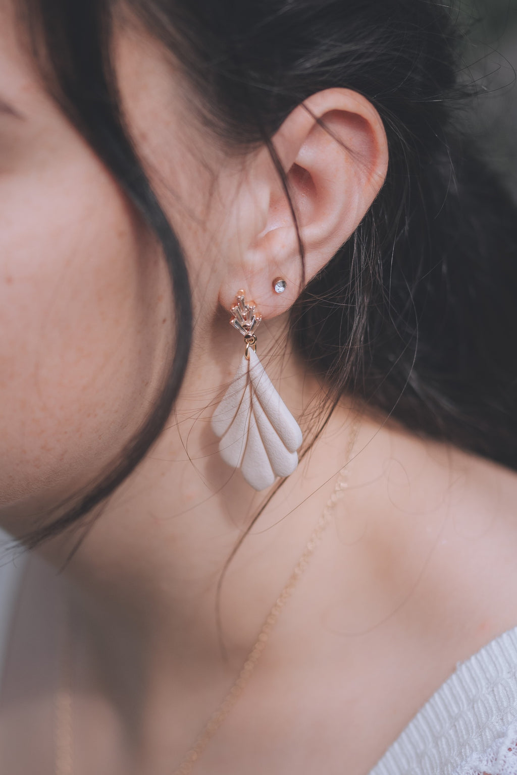SOPHIA | Boucles d'oreilles en argile polymère