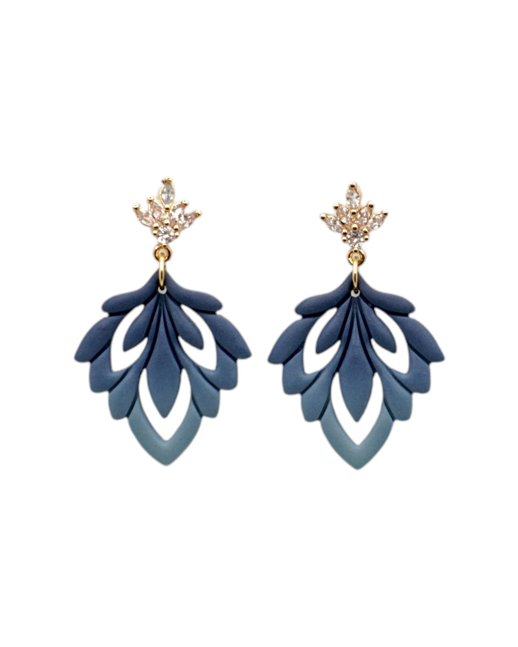 AMBRE | Boucles d'oreilles en argile polymère