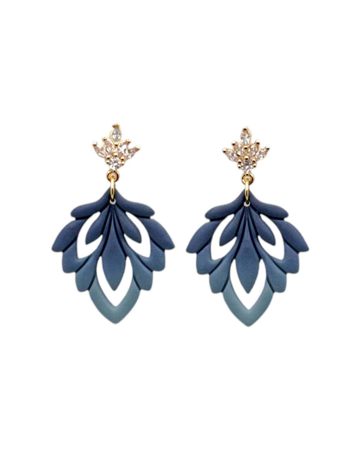AMBRE | Boucles d'oreilles en argile polymère