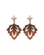AMBRE | Boucles d'oreilles en argile polymère