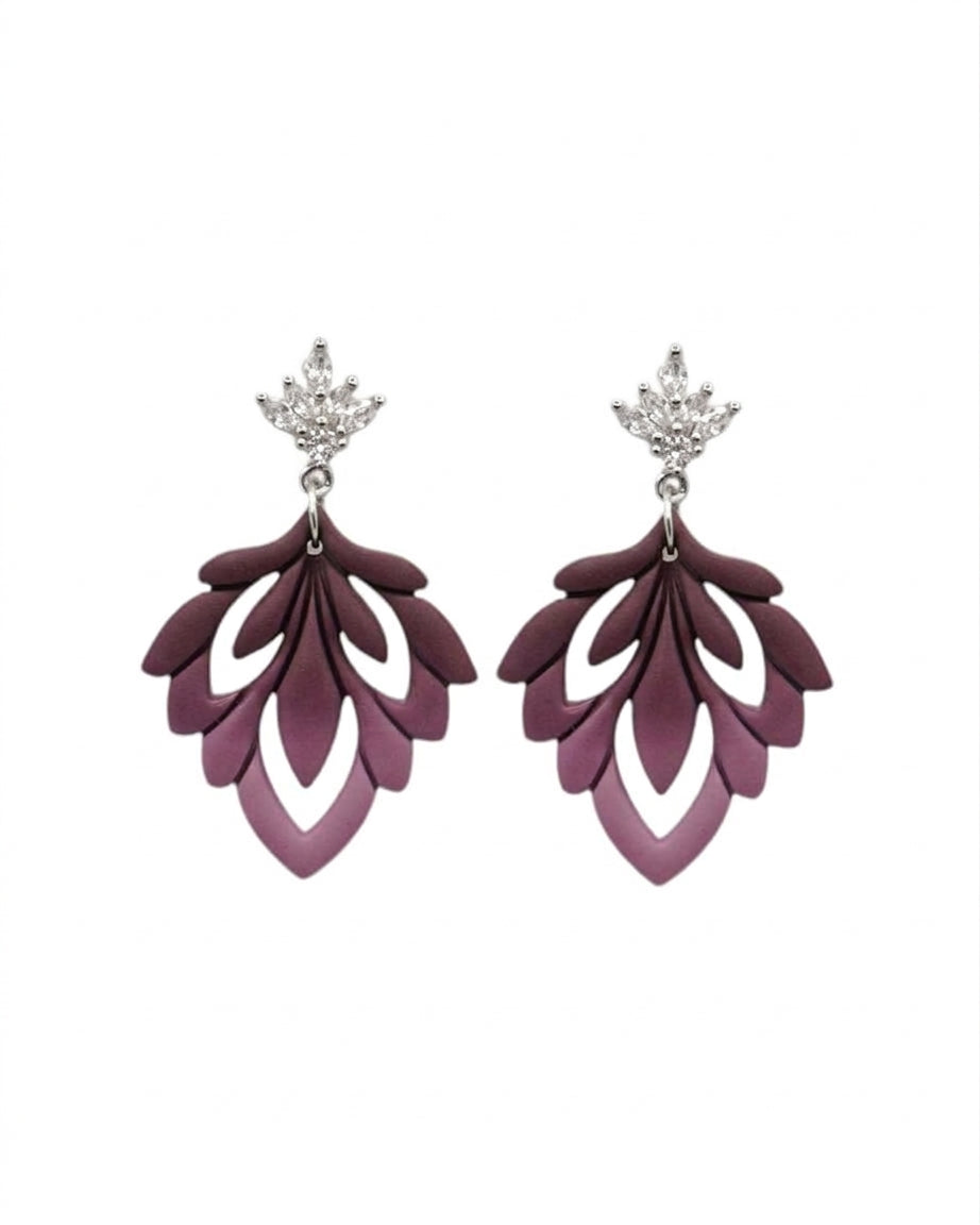 AMBRE | Boucles d'oreilles en argile polymère