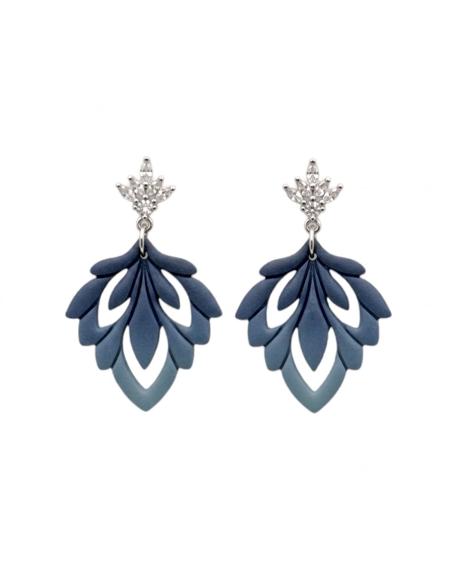 AMBRE | Boucles d'oreilles en argile polymère