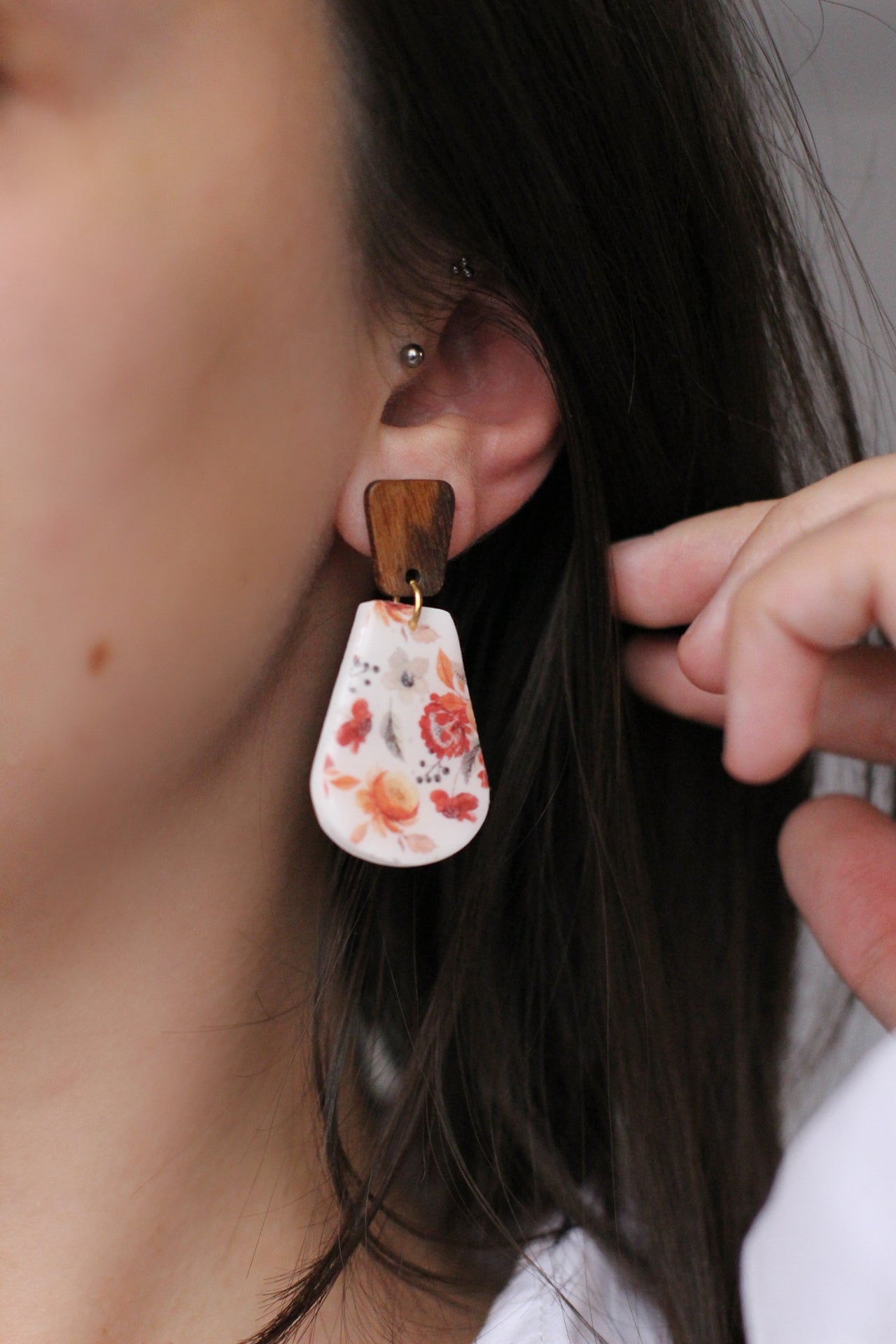 EVERLY | Boucles d'oreilles en argile polymère