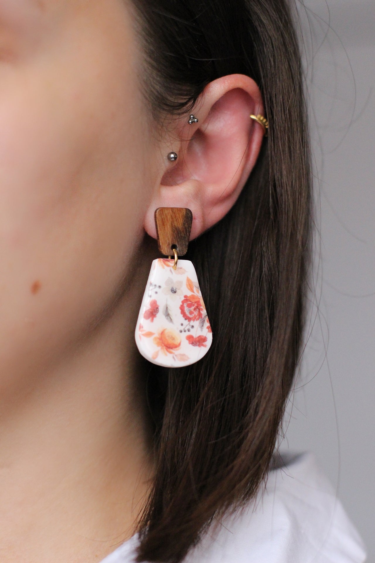 EVERLY | Boucles d'oreilles en argile polymère