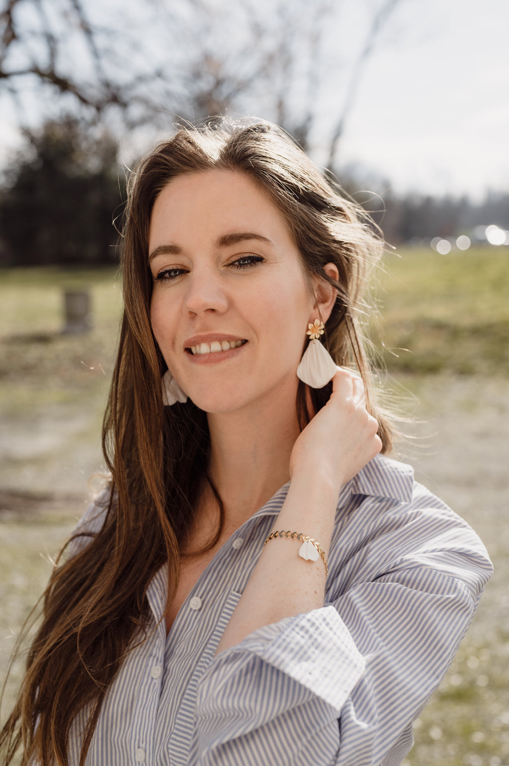 LUCIE | Bracelet en argile polymère