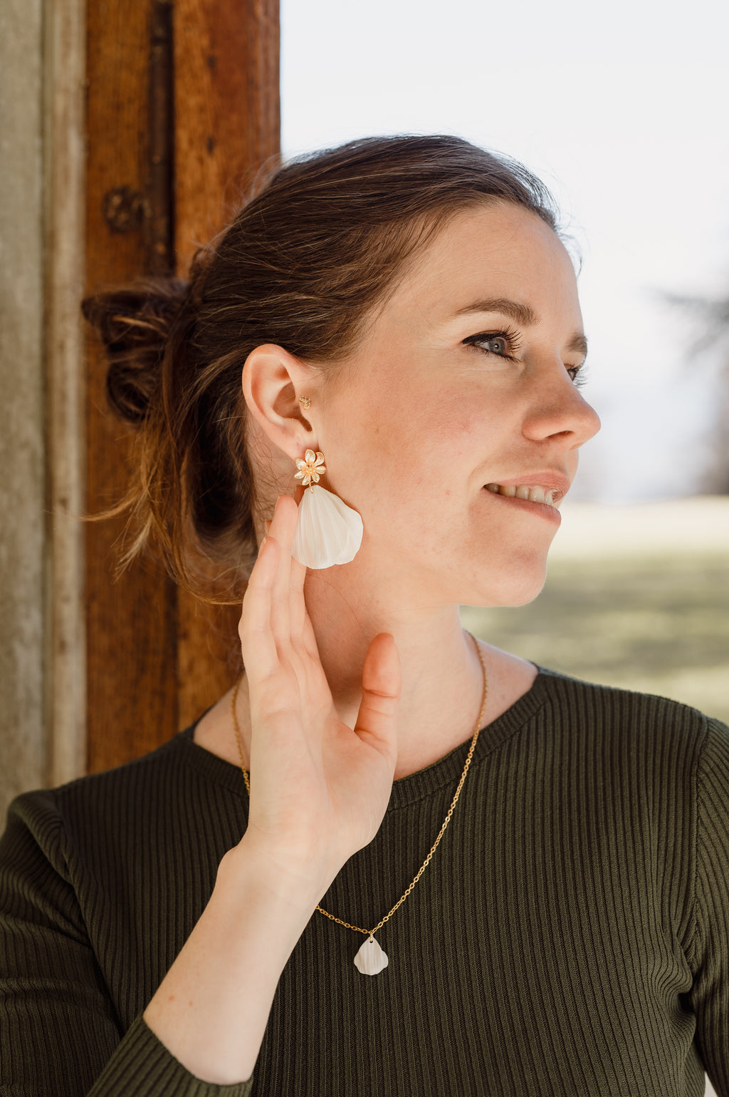 NOÉMIE | Boucles d'oreilles en argile polymère