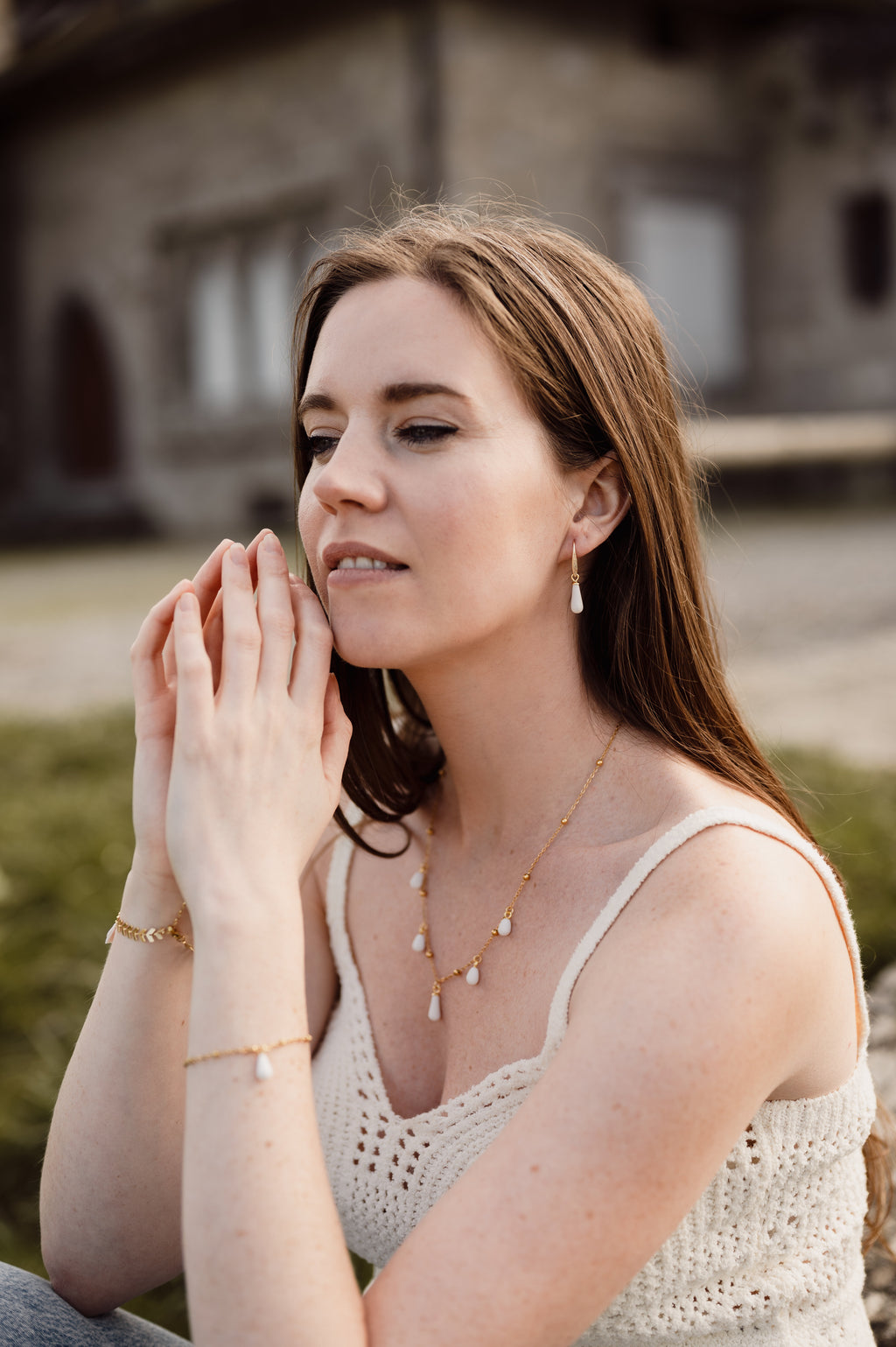 VIRGINIE | Boucles d'oreilles en argile polymère