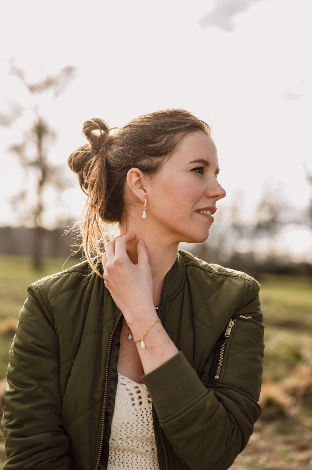 VIRGINIE | Boucles d'oreilles en argile polymère