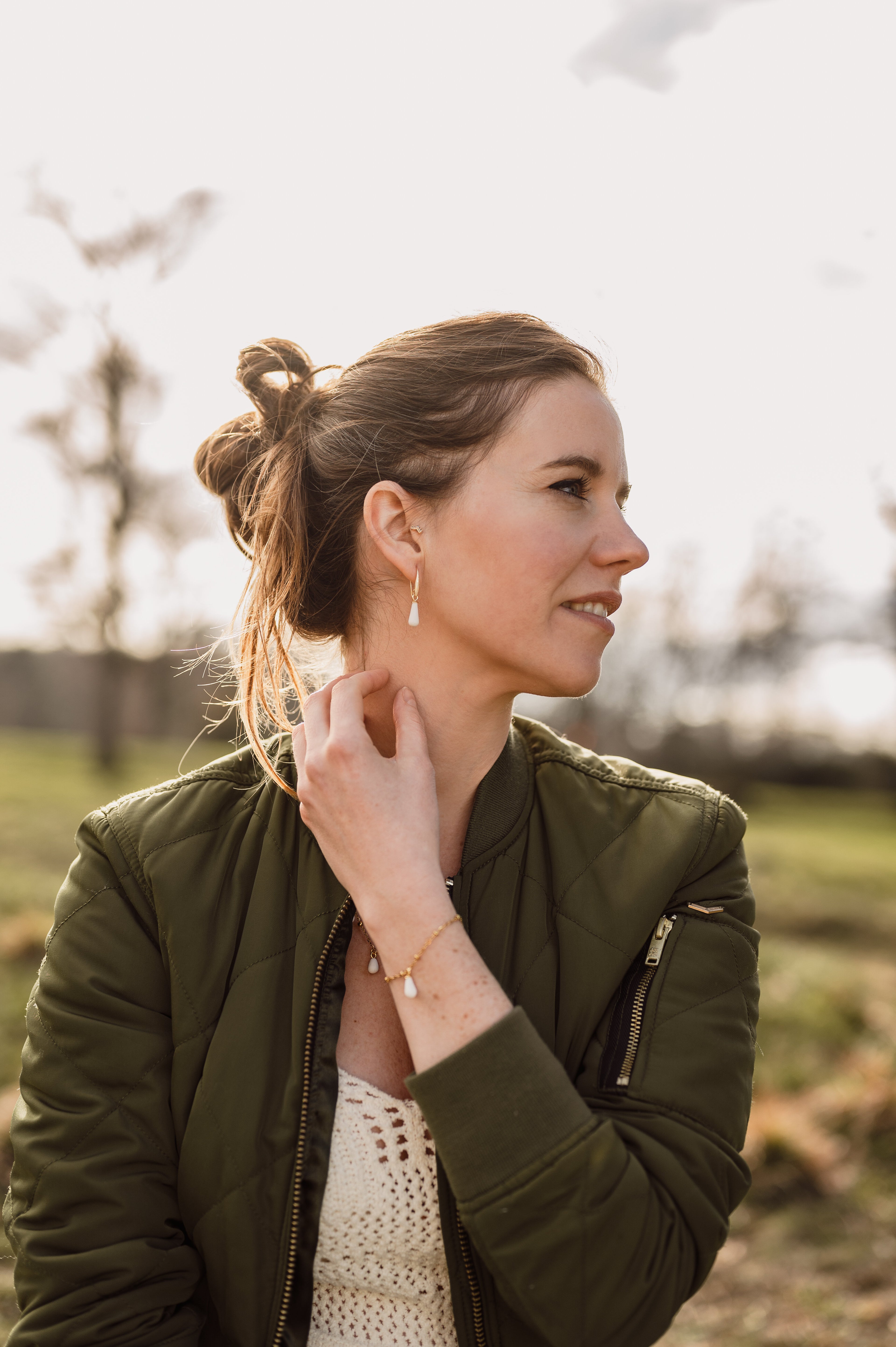 VIRGINIE | Boucles d'oreilles en argile polymère