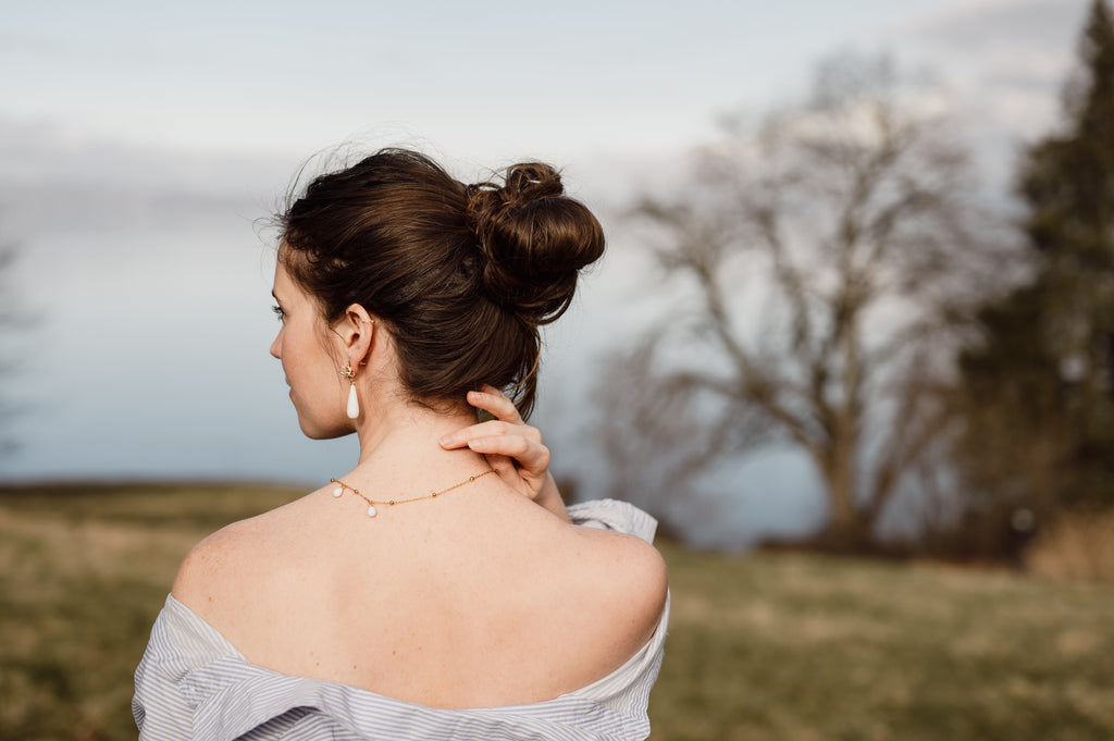 JULIE | Boucles d'oreilles en argile polymère