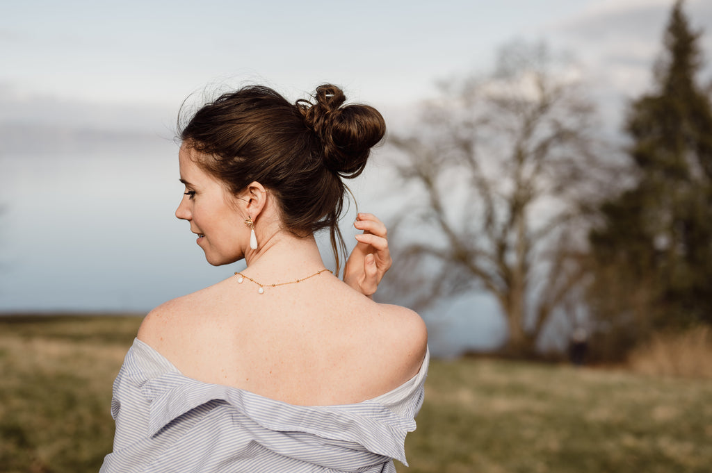 JULIE | Boucles d'oreilles en argile polymère
