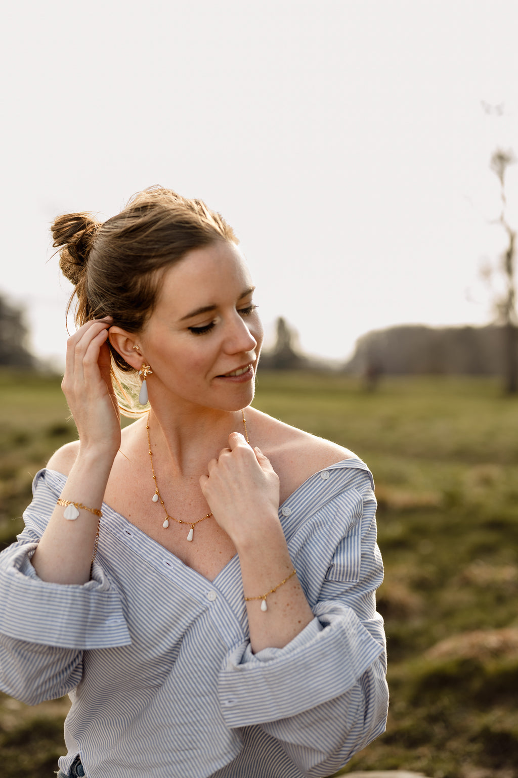 JULIE | Boucles d'oreilles en argile polymère