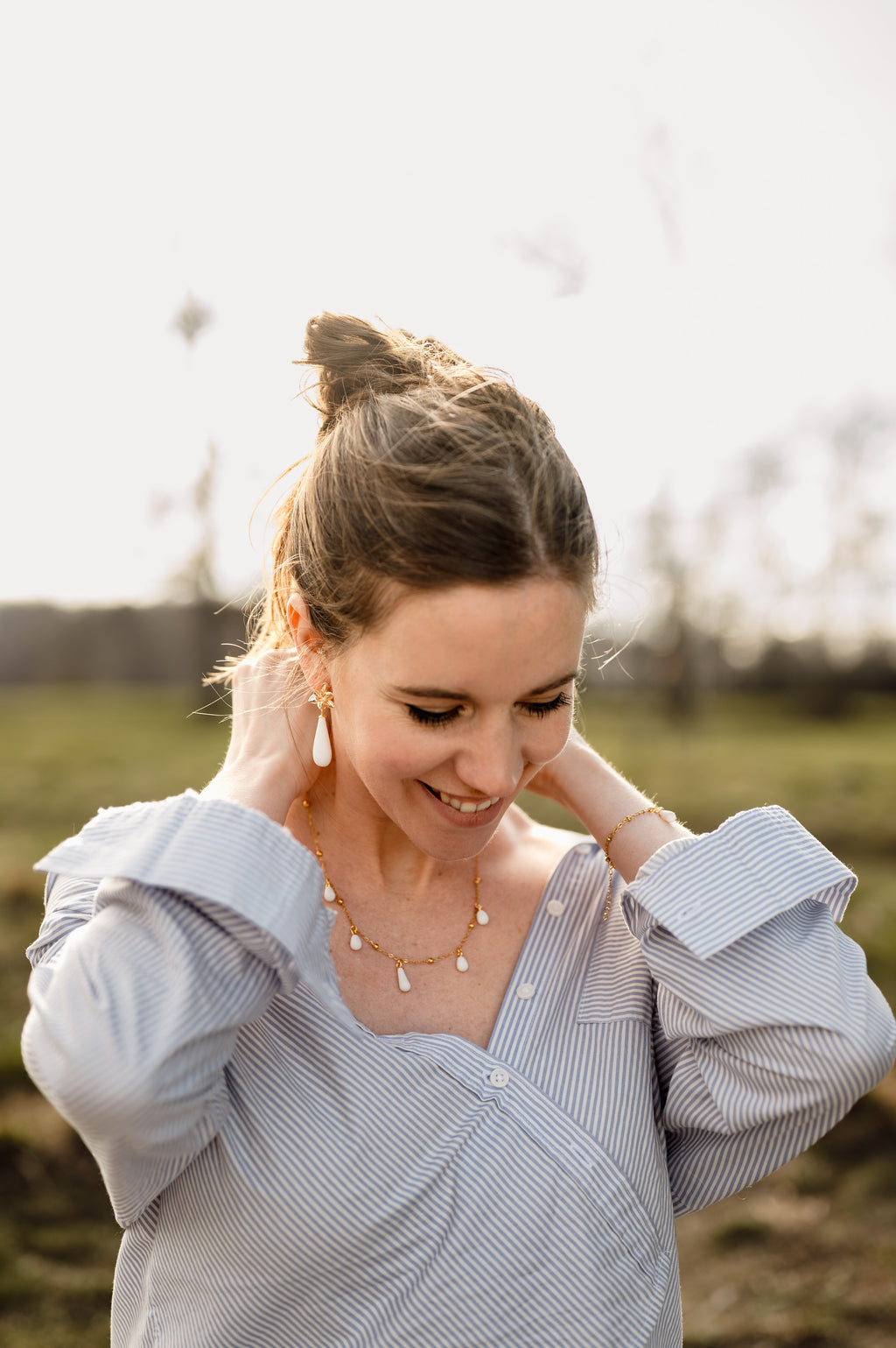 JULIE | Boucles d'oreilles en argile polymère