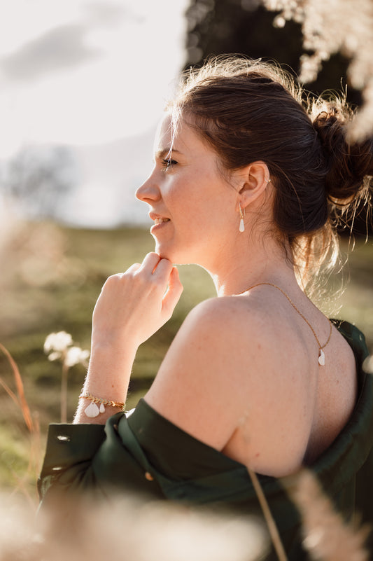 VIRGINIE | Boucles d'oreilles en argile polymère