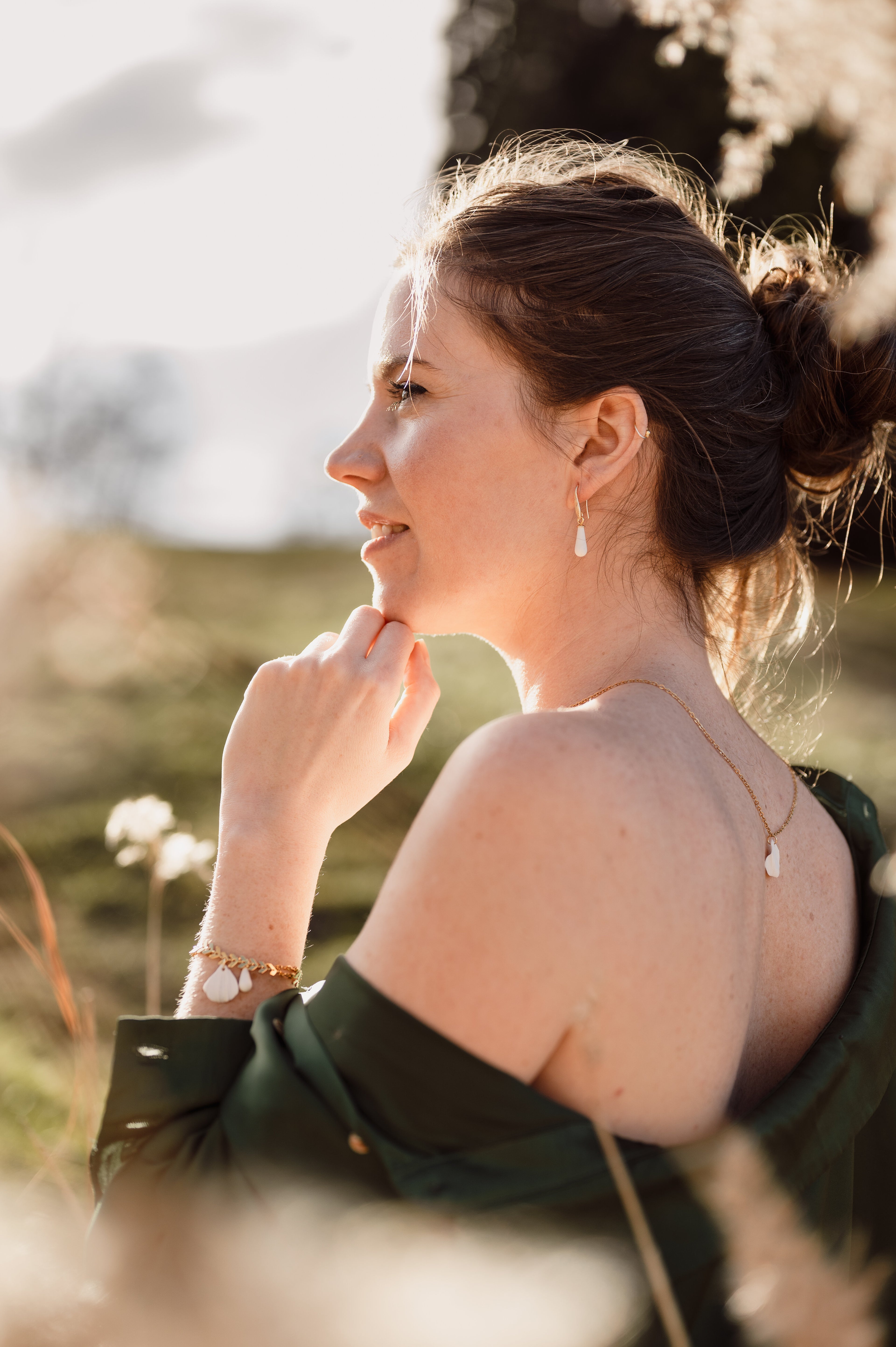 LUCIE | Bracelet en argile polymère