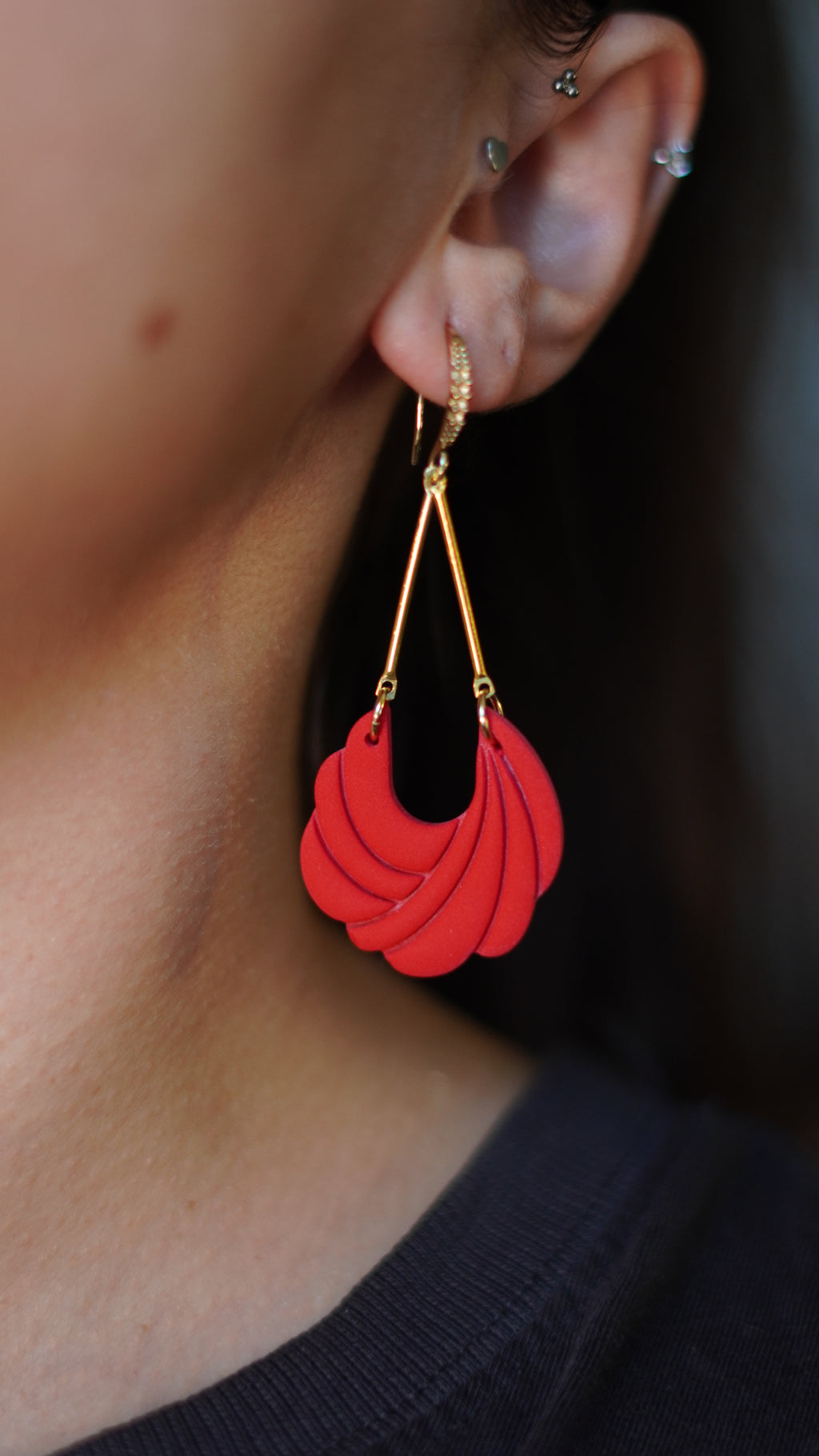 ÉLARA | Boucles d'oreilles en argile polymère