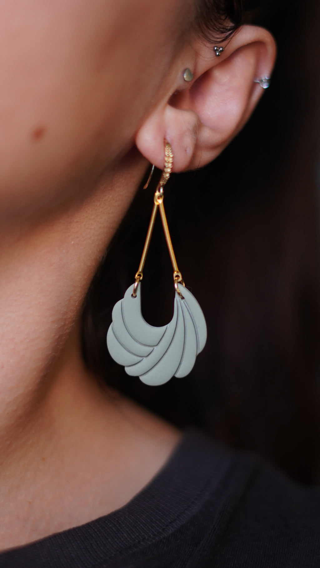 ÉLARA | Boucles d'oreilles en argile polymère