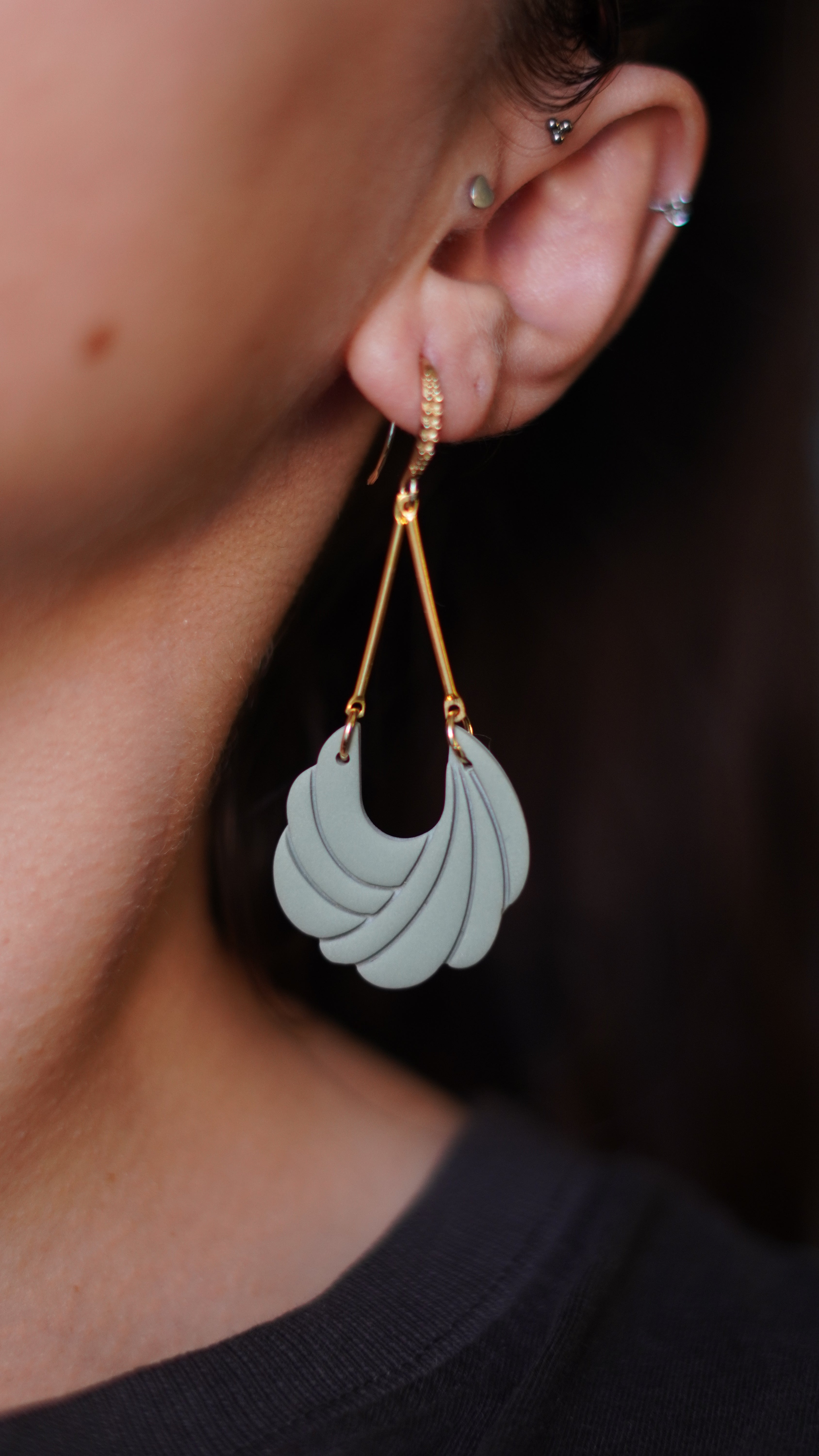 ÉLARA | Boucles d'oreilles en argile polymère