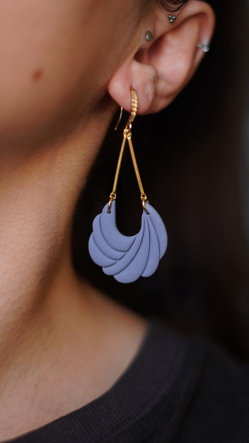 ÉLARA | Boucles d'oreilles en argile polymère