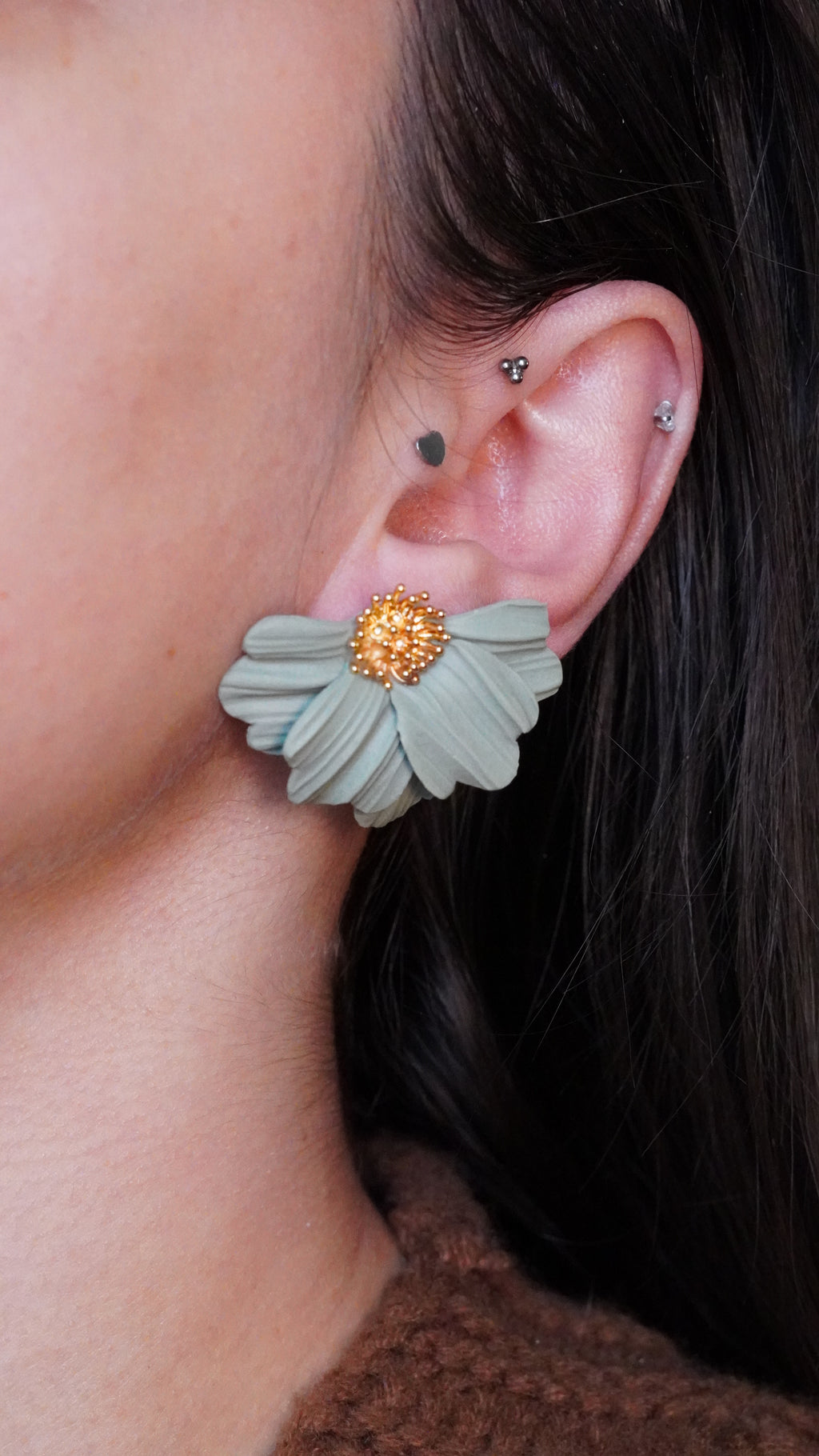 APRIL | Boucles d'oreilles en argile polymère