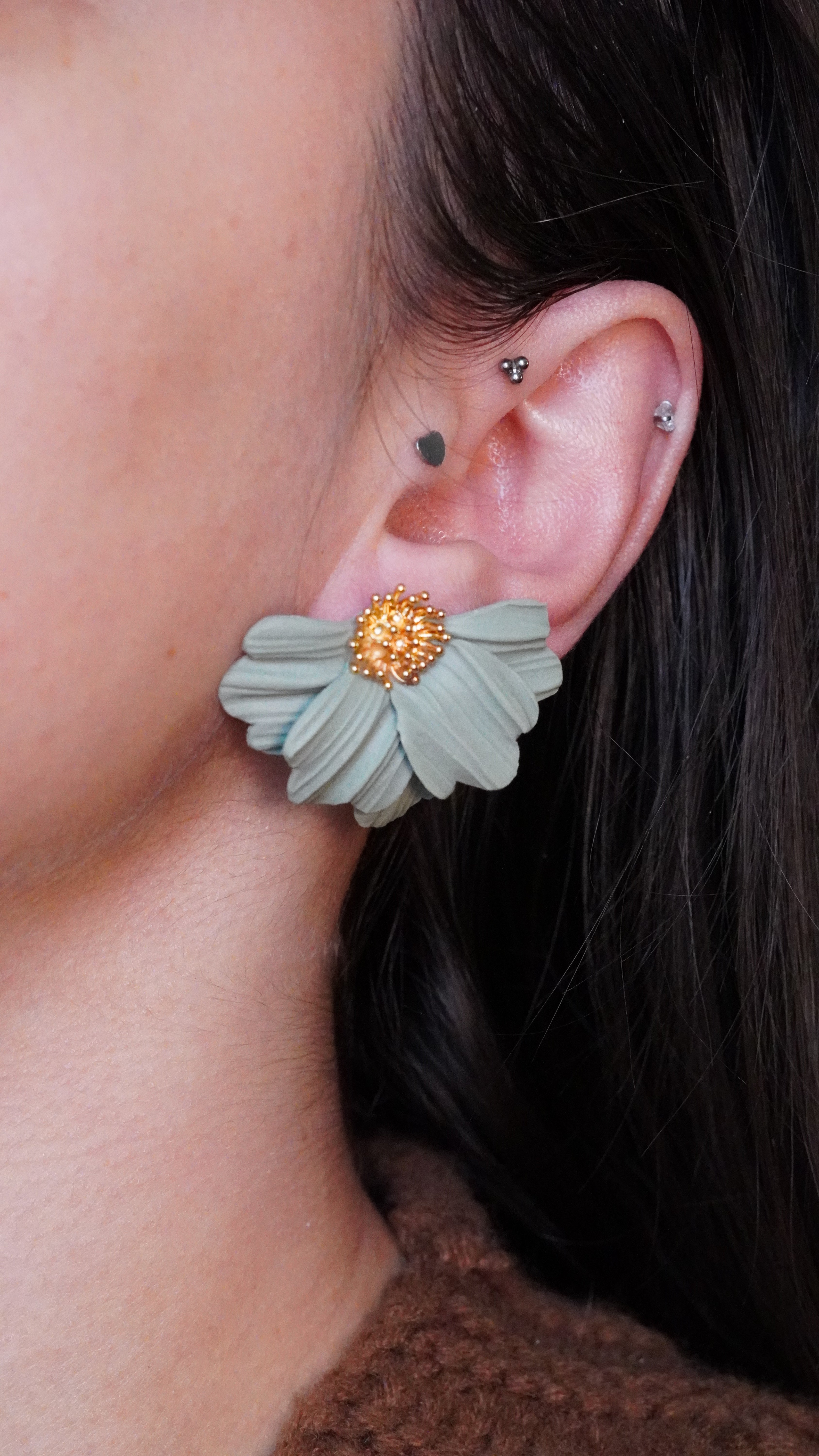 APRIL | Boucles d'oreilles en argile polymère