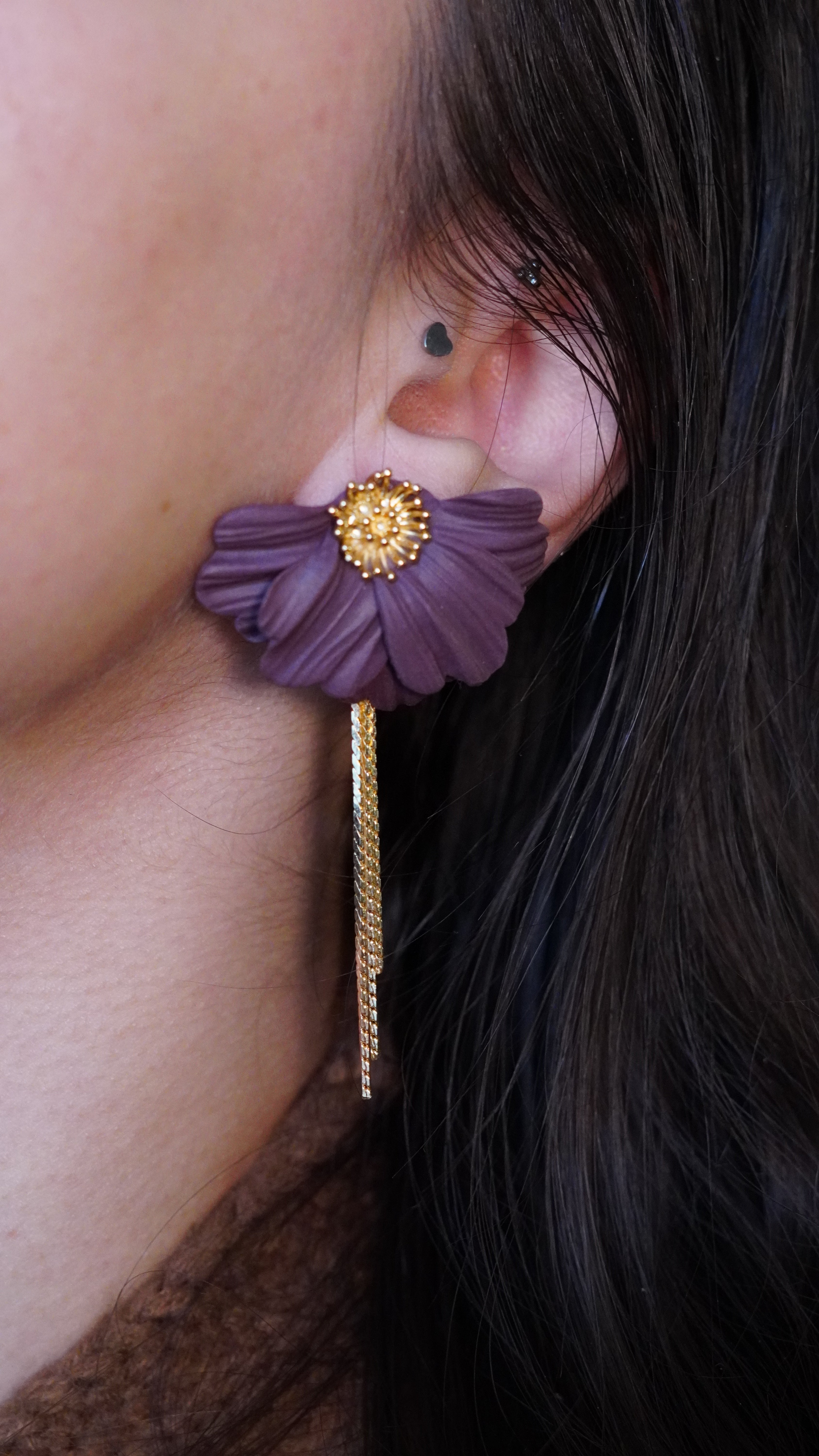 APRIL | Boucles d'oreilles en argile polymère