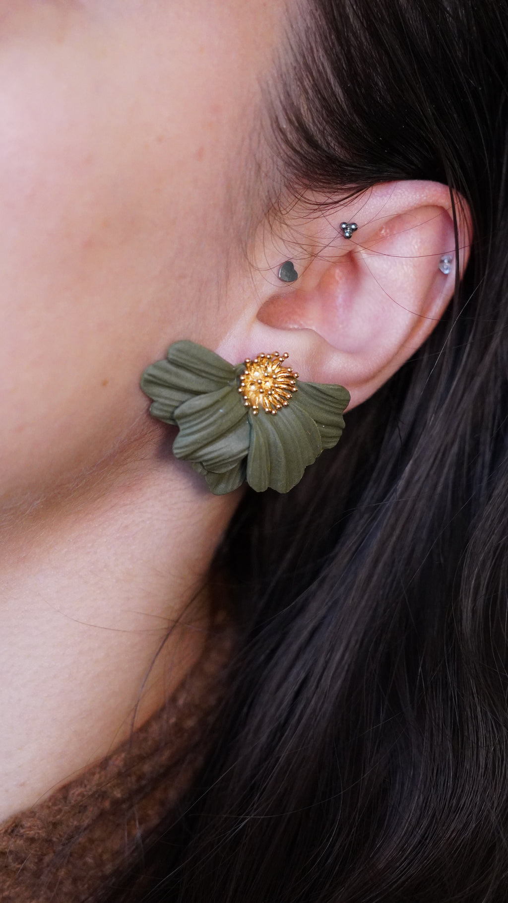 APRIL version clips | Boucles d'oreilles attache clipsable