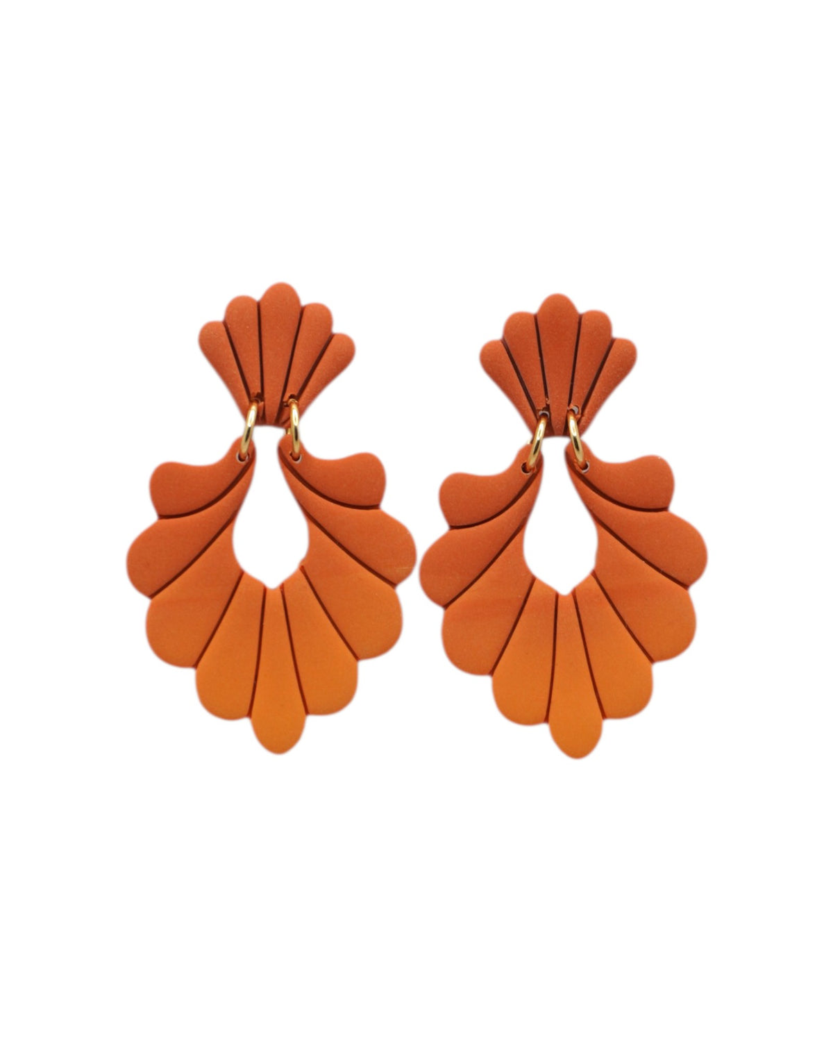 SIENNA | Boucles d'oreilles en argile polymère