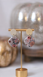 LÉNA | Boucles d'oreilles en argile polymère