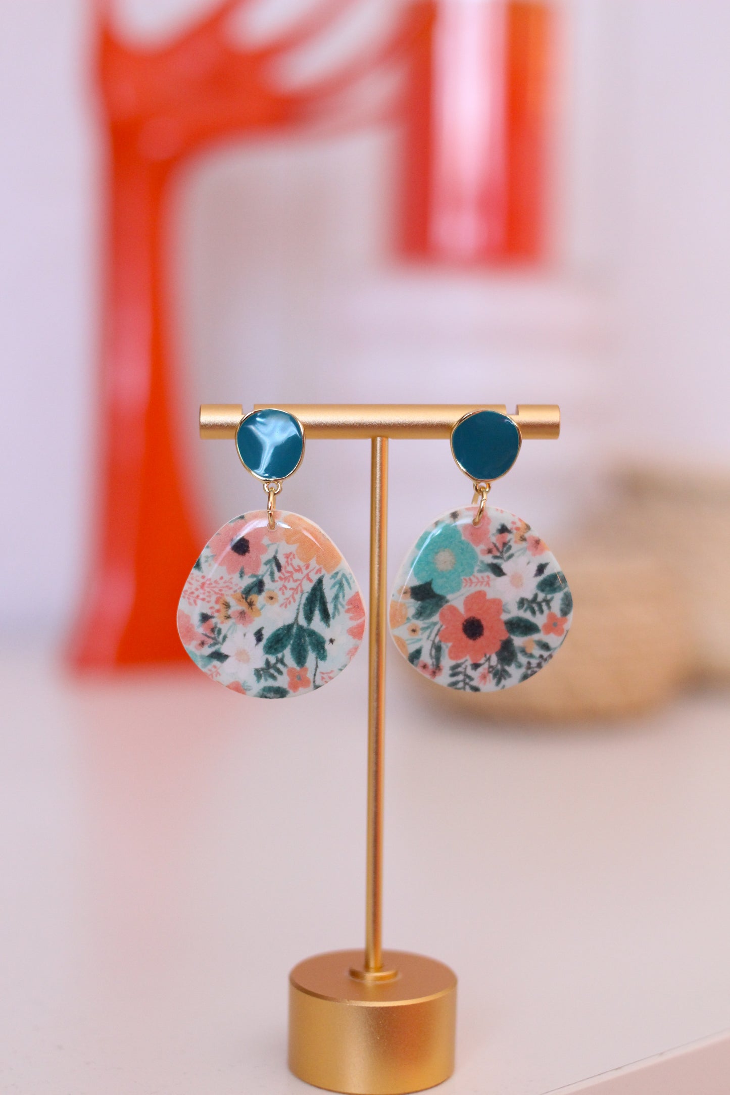 POPPY | Boucles d'oreilles en argile polymère