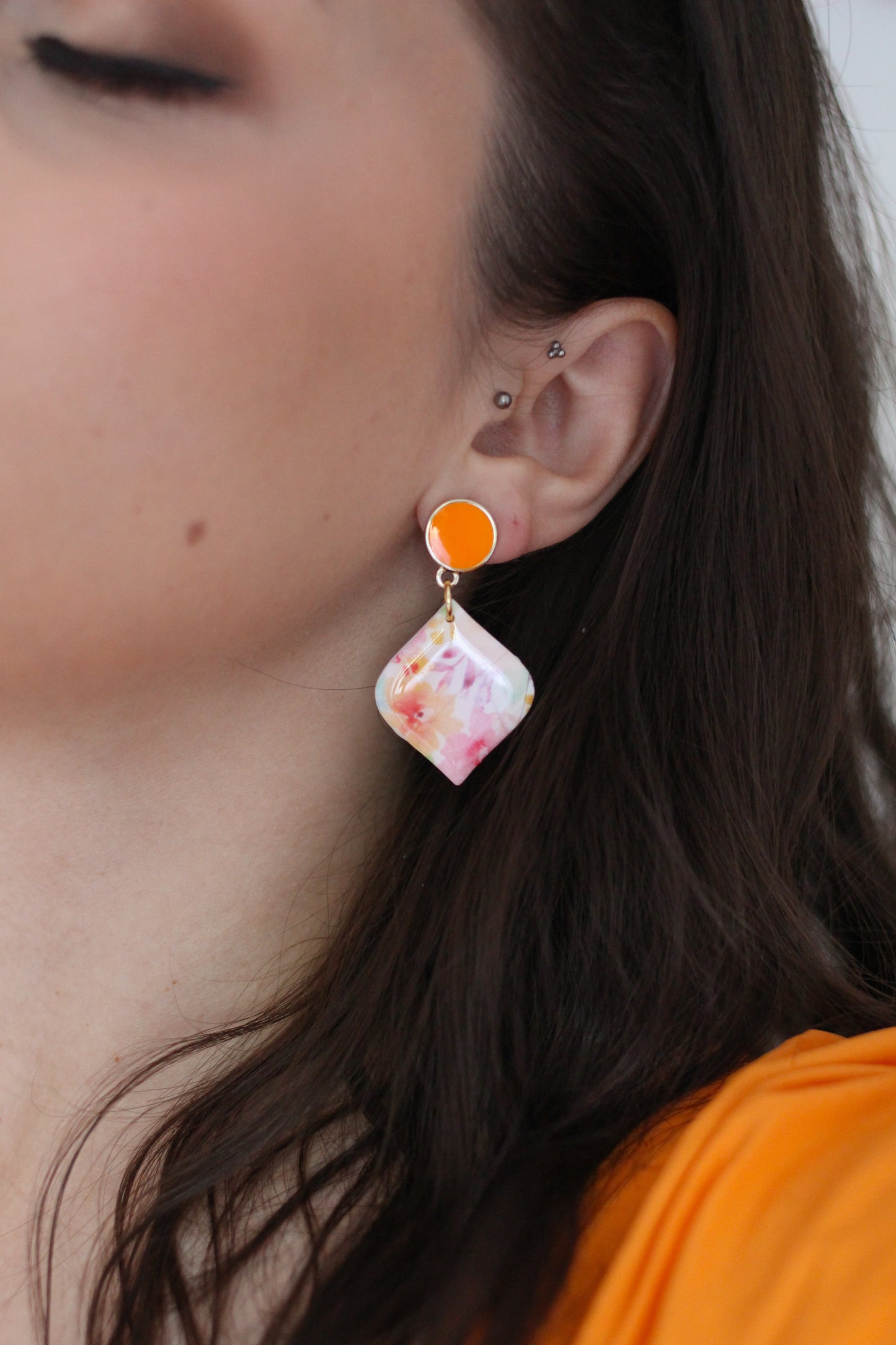 MYLA | Boucles d'oreilles en argile polymère