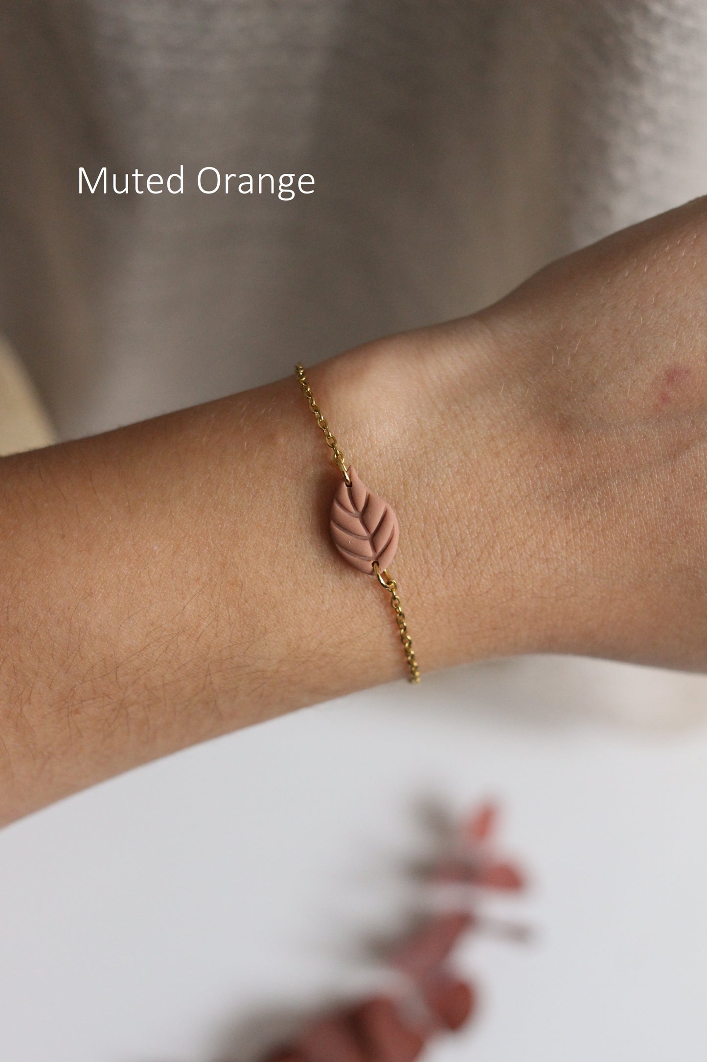 AMBRE | Bracelet argile polymère