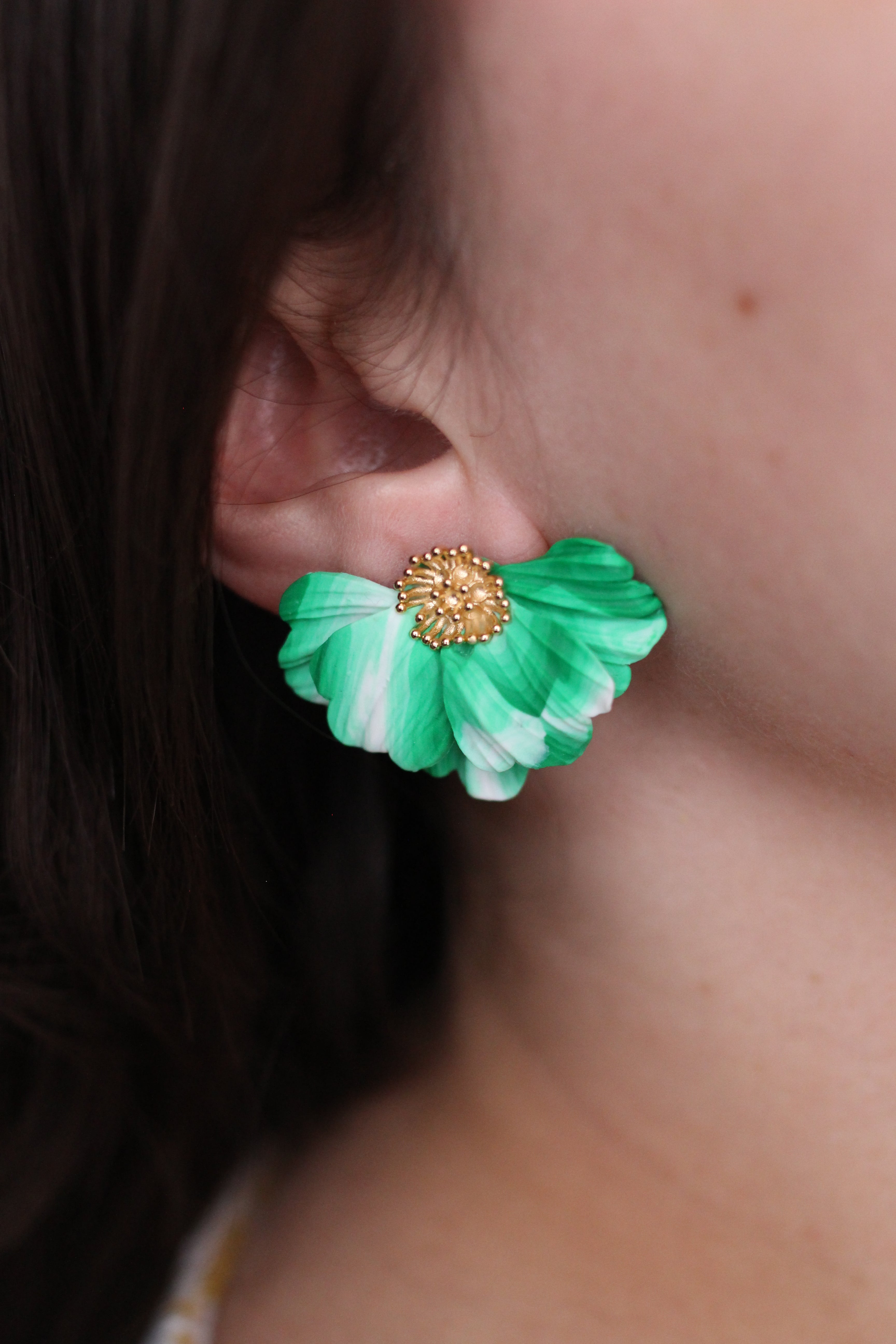 APRIL | Boucles d'oreilles en argile polymère