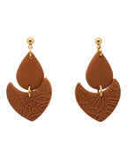 LILY | Boucles d'oreilles en argile polymère