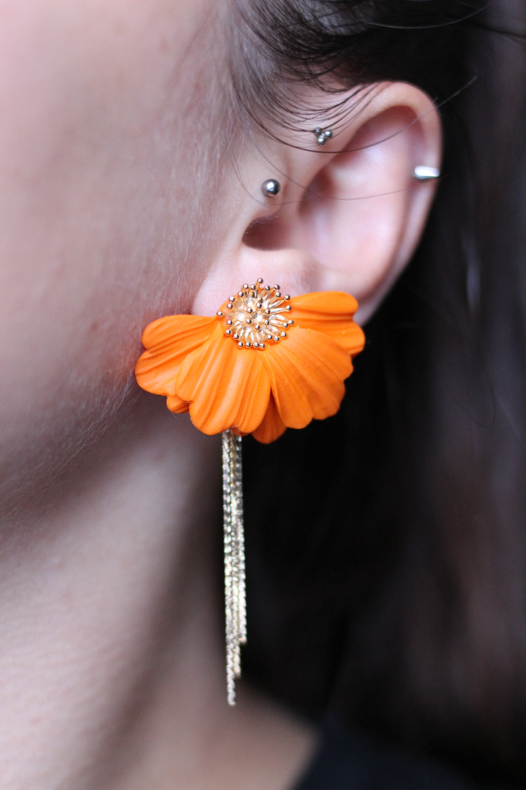 APRIL | Boucles d'oreilles en argile polymère