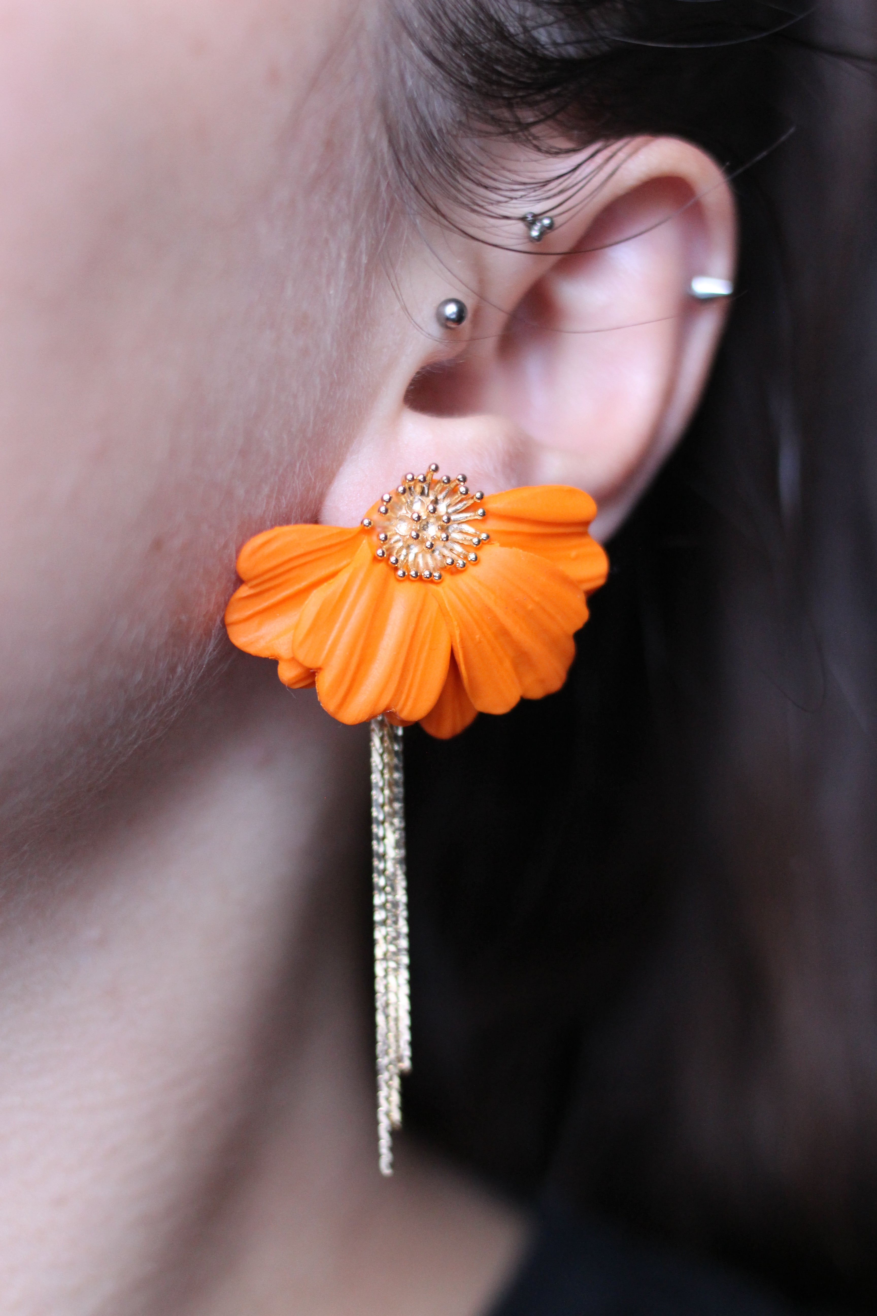 APRIL | Boucles d'oreilles en argile polymère