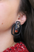 DAHLIA | Boucles d'oreilles en argile polymère