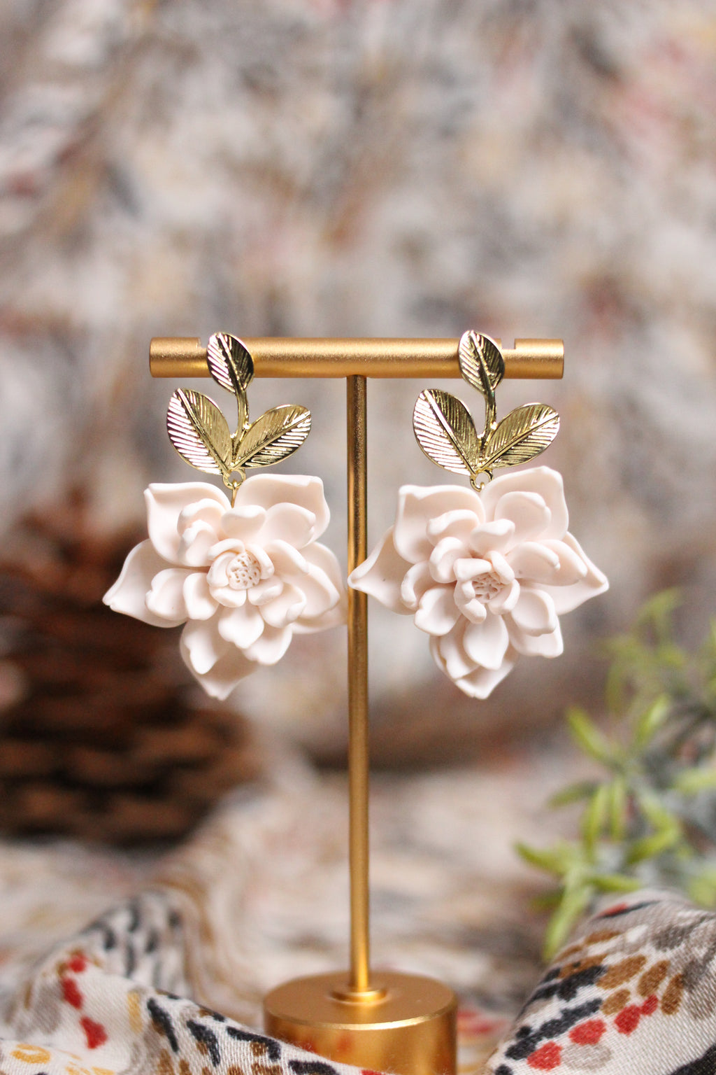 JADE | Boucles d'oreilles en argile polymère