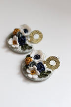 EDEN | Boucles d'oreilles en argile polymère