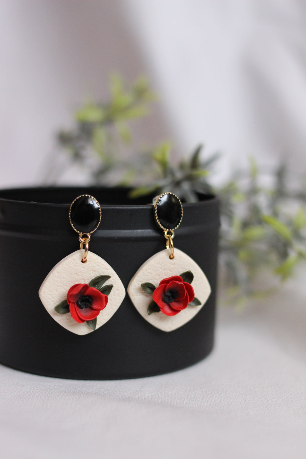 MAÏA | Boucles d'oreilles en argile polymère