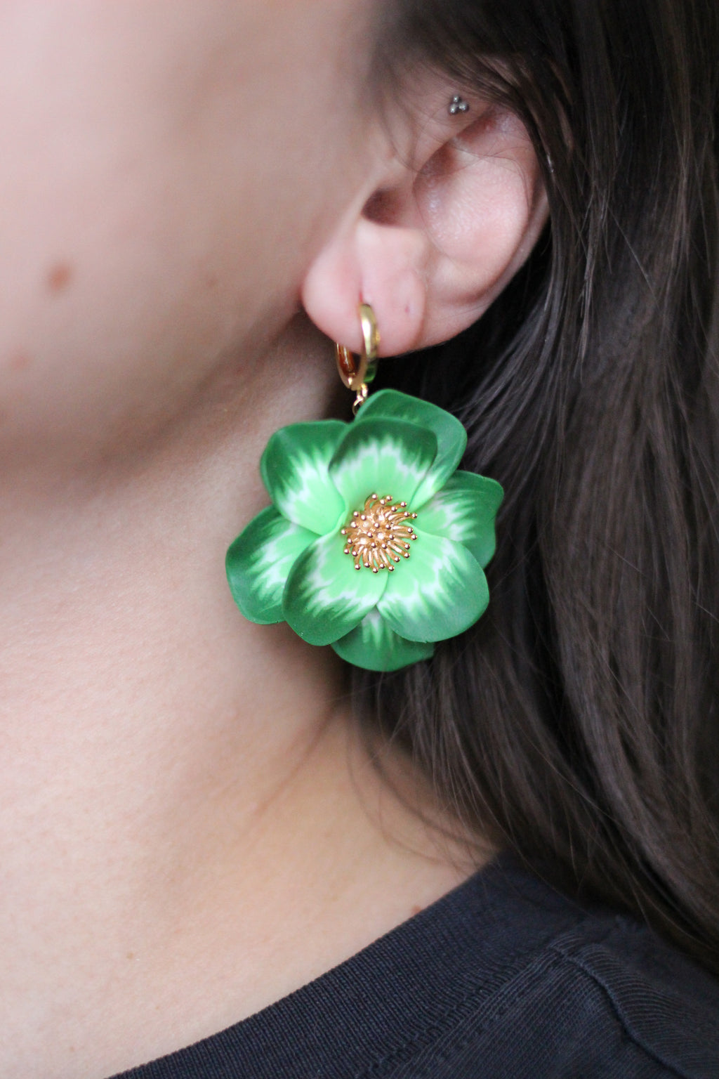 AZÉLIA | Boucles d'oreilles en argile polymère