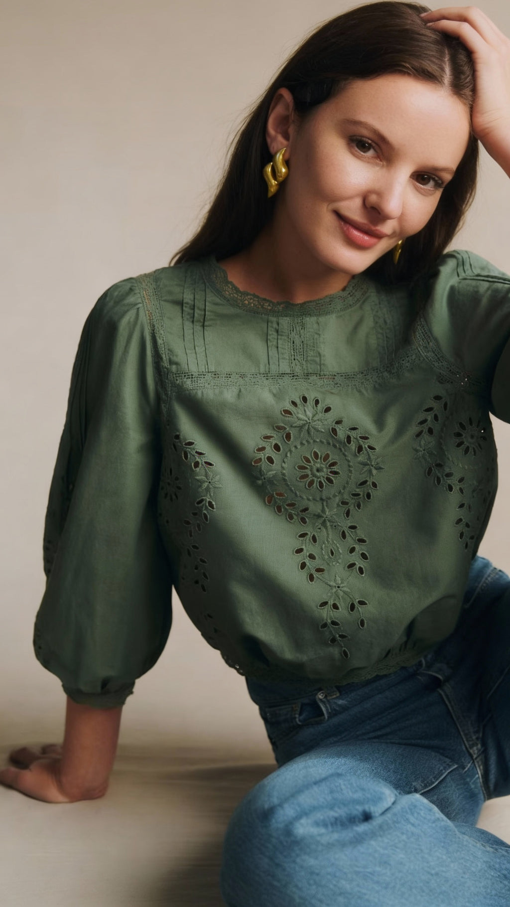 AGATHE | Boucles d'oreilles en argile polymère