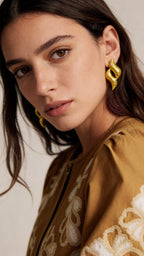 AGATHE | Boucles d'oreilles en argile polymère