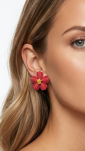 ALBA | Boucles d'oreilles en argile polymère