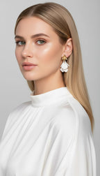 CÉLINE | Boucles d'oreilles en argile polymère