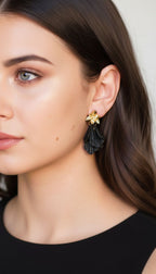 CÉLINE | Boucles d'oreilles en argile polymère