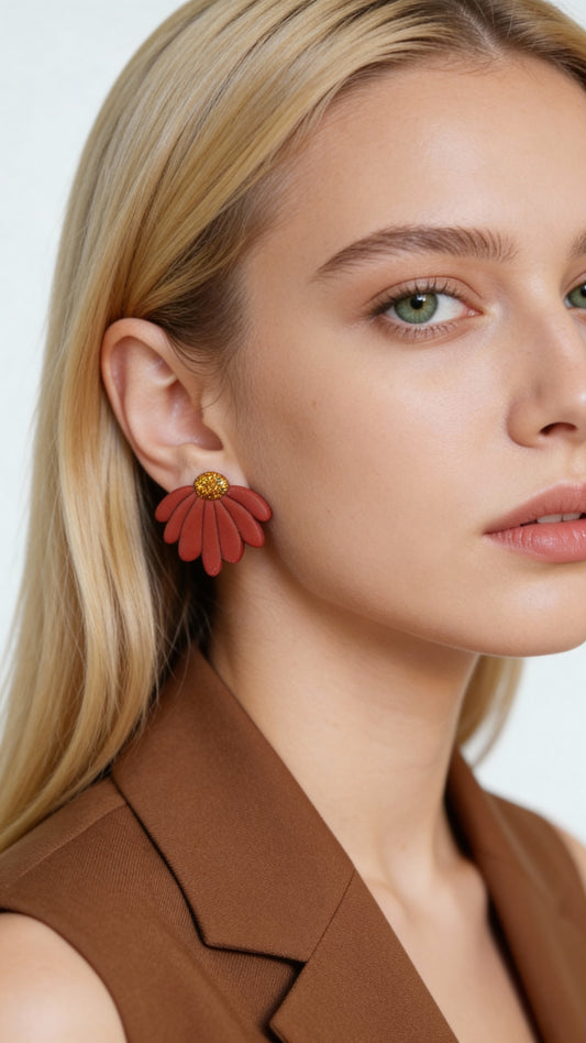 ALLIE | Boucles d'oreilles en argile polymère